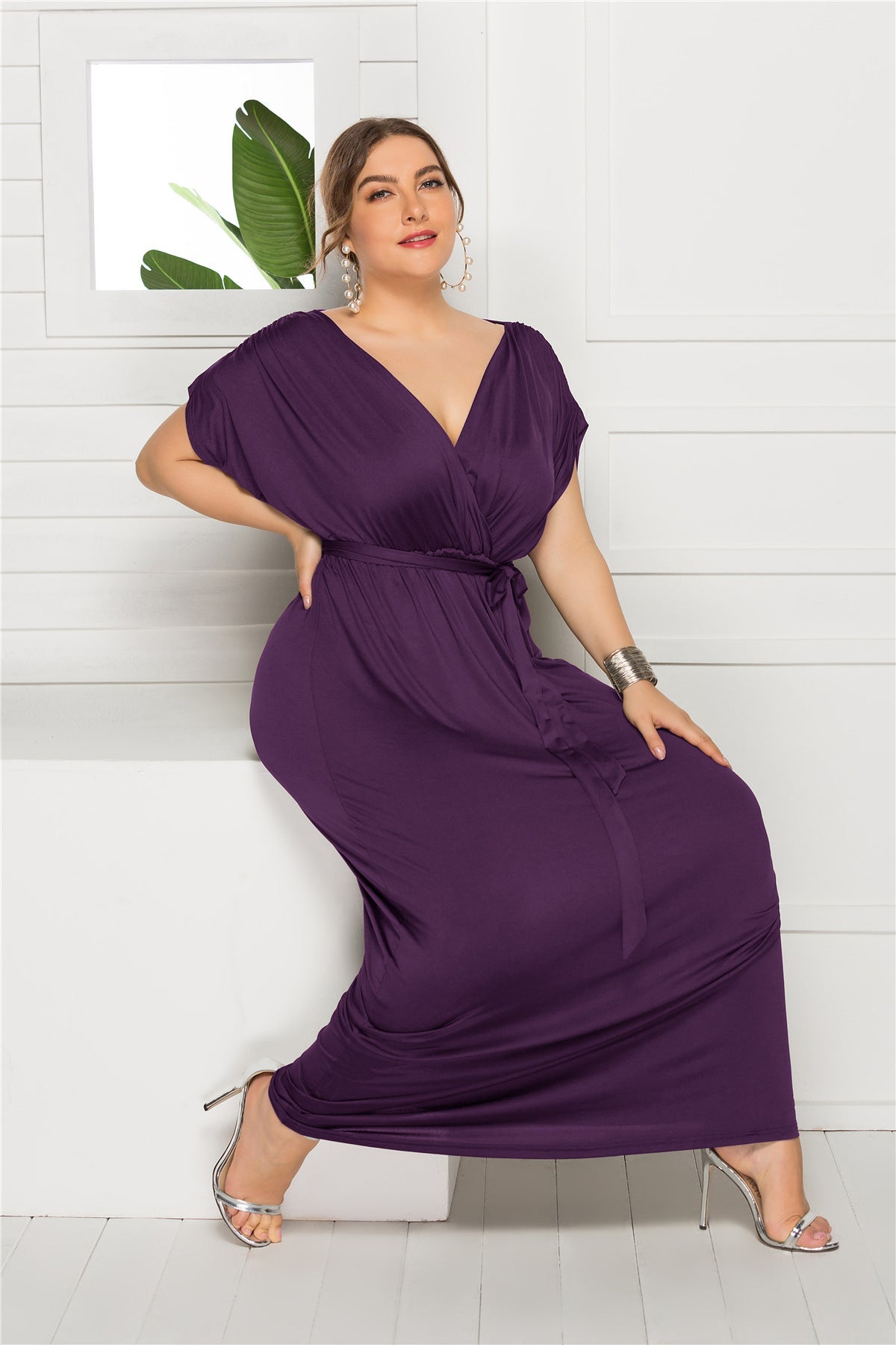 rochie eleganta noua marime plus