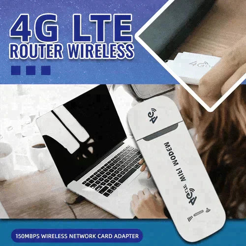 Ofertă limitată 💖 Router LTE Wireless USB Mobile Broadband Wi-Fi Adaptor