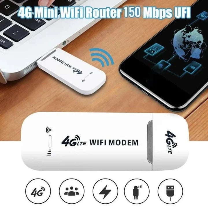 Ofertă limitată 💖 Router LTE Wireless USB Mobile Broadband Wi-Fi Adaptor