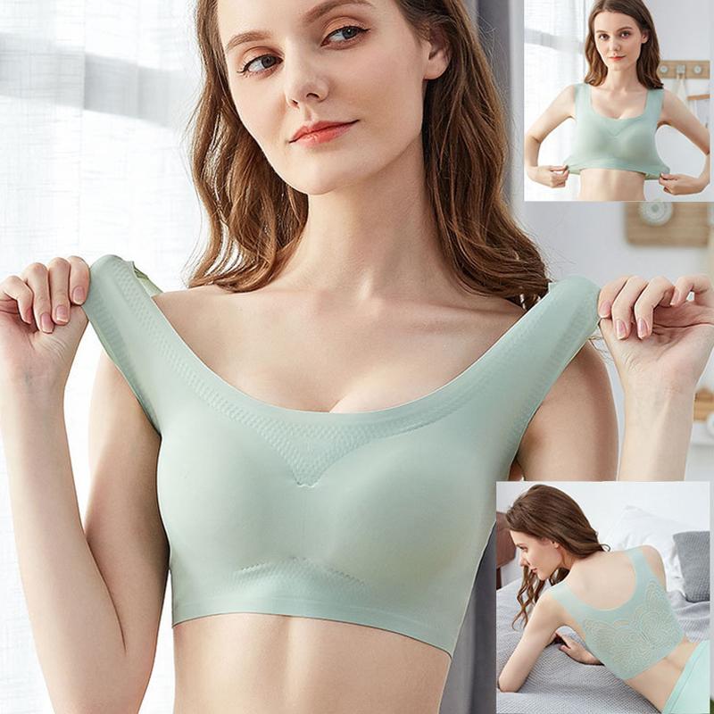 Ice Silk Comfort Plus Size Ultra-thin Bra（🔥Buy 3 Get 20% off and Free Shipping🔥）