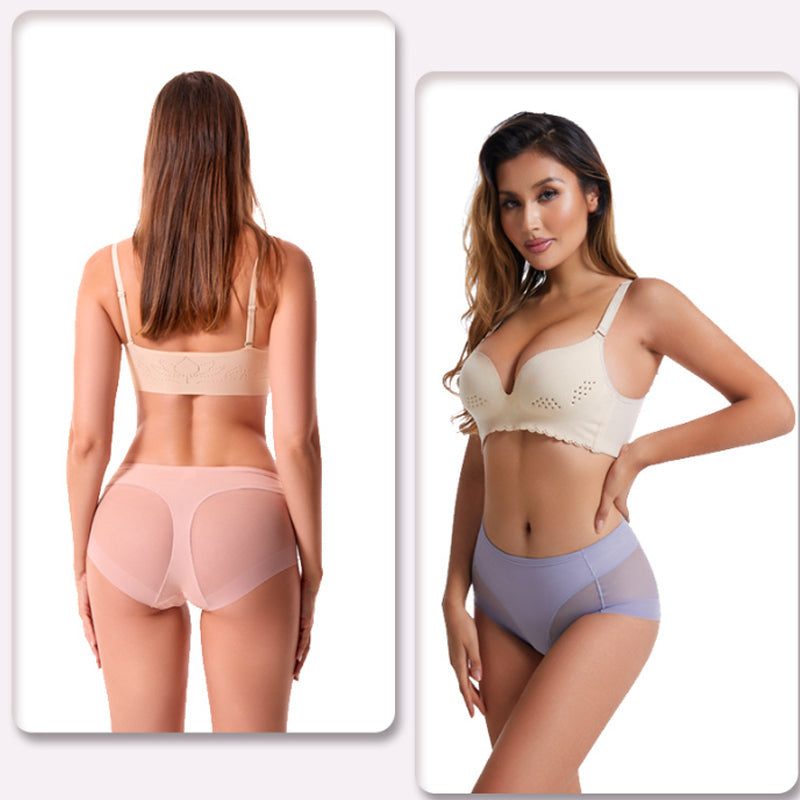 💞 Chiloți modelatori din mătase de gheață cu talie înaltă👙