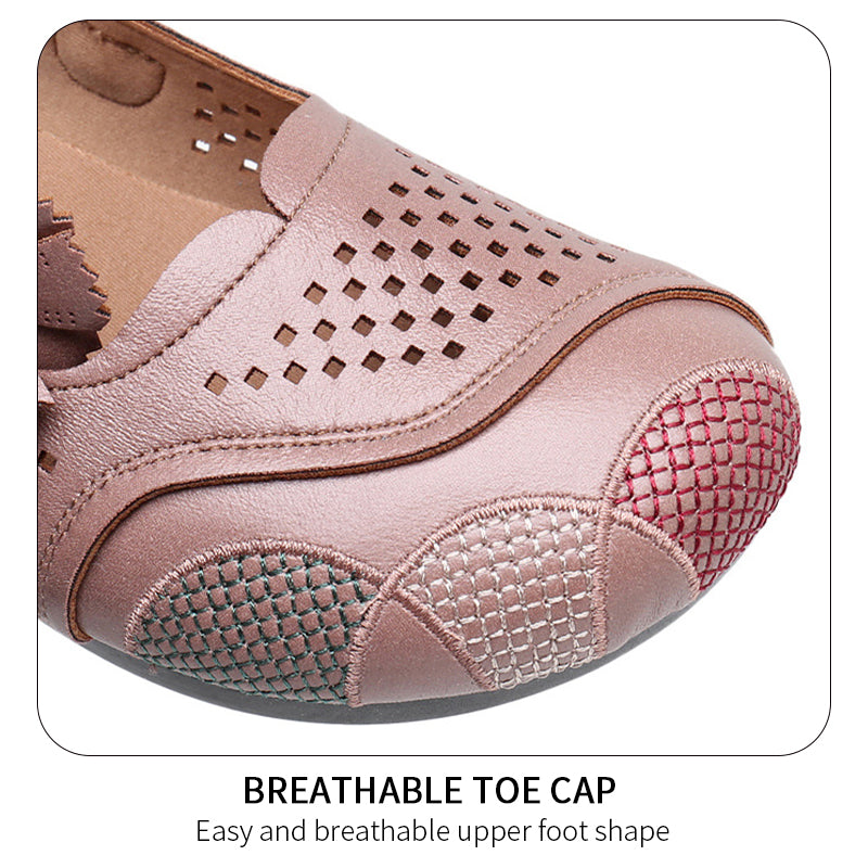 Femeile din piele confortabil respirabil Flats