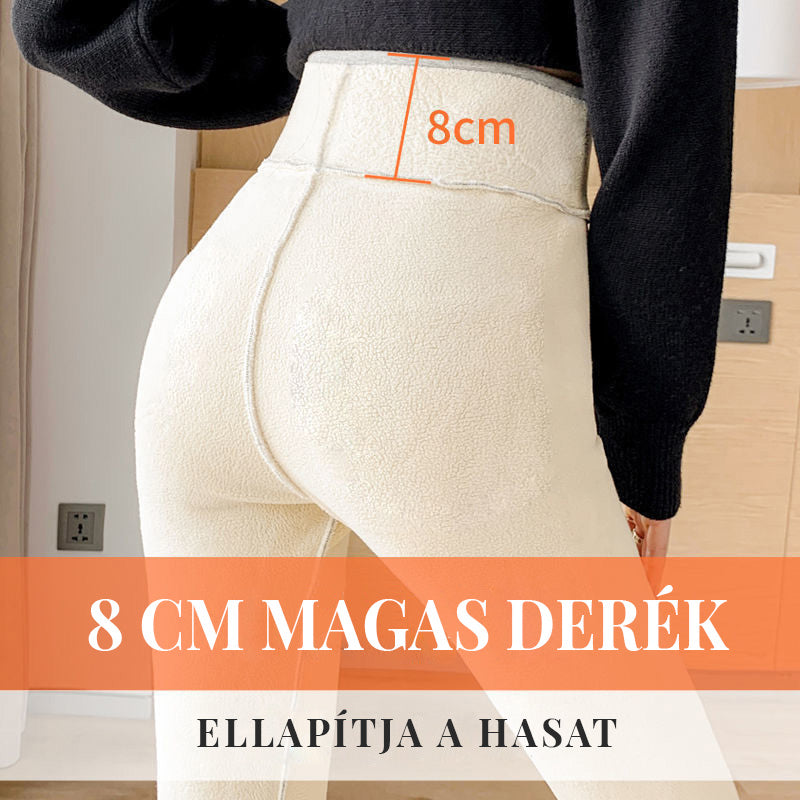 Pantaloni skinny din cașmir termo la modă pentru femei