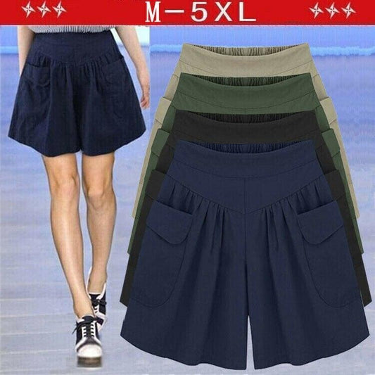 Pantaloni scurți de plajă Casual Hot Shorts Elastic talie Elastic Waistband