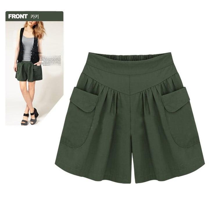 Pantaloni scurți de plajă Casual Hot Shorts Elastic talie Elastic Waistband