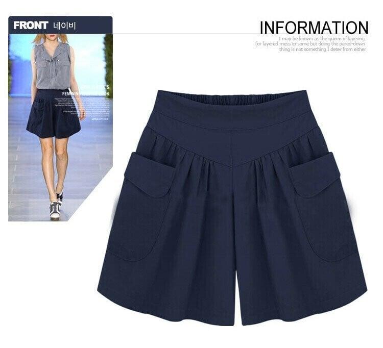 Pantaloni scurți de plajă Casual Hot Shorts Elastic talie Elastic Waistband