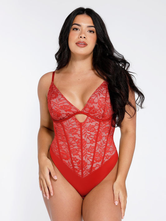 Shapewear Body Decupaj Sculpting Dantela