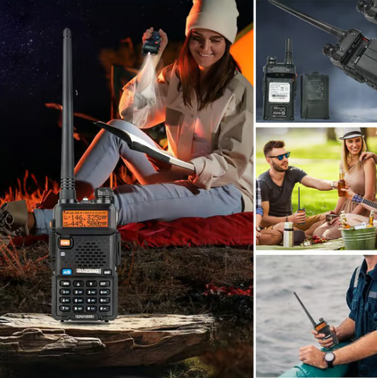 🔥Reducere 50% reducere📡 Radio Walkie Talkie UV-5R cu rază lungă