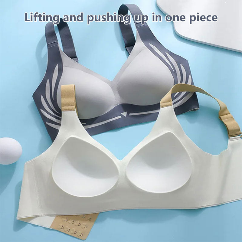 💕Sutien push-up fără sârmă cu ridicare și anti-picurare