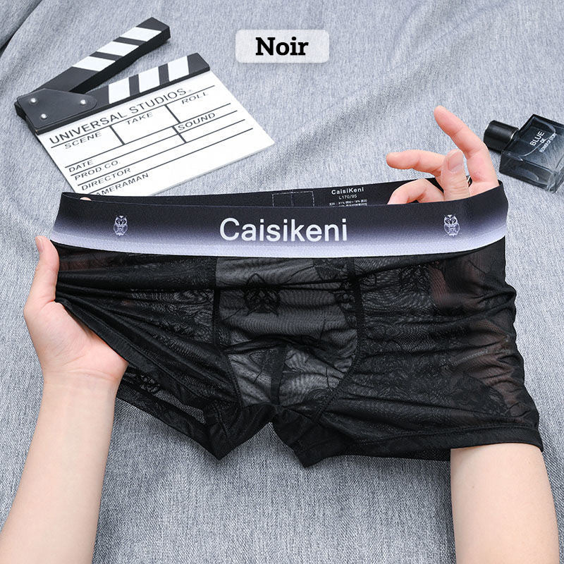 🎁Cumpărați 1 și primiți 2 gratuit 🎁 Boxer pentru bărbați, răcoritori, respirabili, cu talie elastică