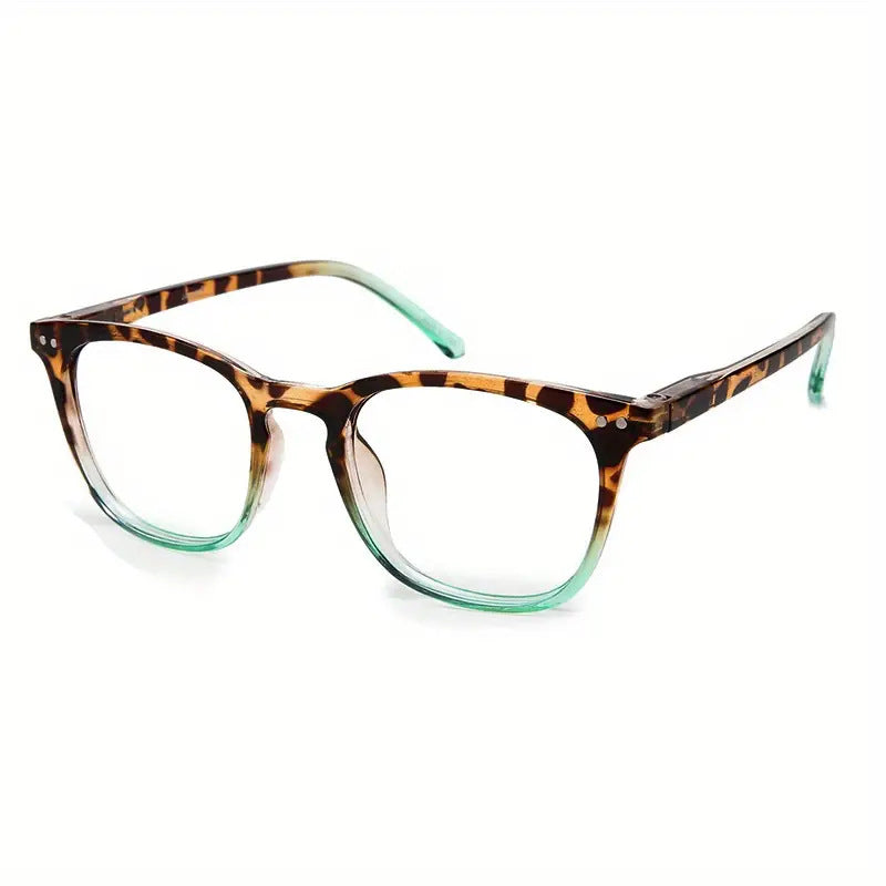 Leopard Gradient albastru Ochelari de prezbiopie