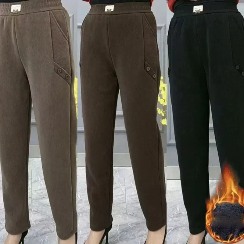 Pantaloni izolatori casual pentru femei