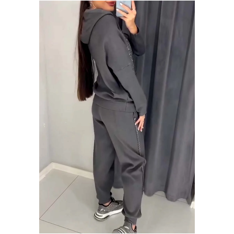 🍂 Reducere de sezon ❄️ Hanorac pentru damă + Pantaloni de jogging