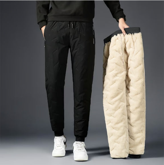 Pantaloni de jogging unisex din lana