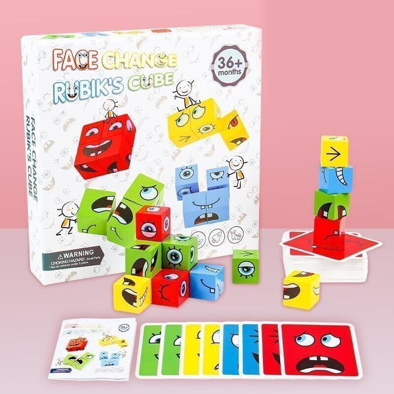 💖Reducere populară de 50%💖Joc de puzzle 5D care se schimbă fața de familie