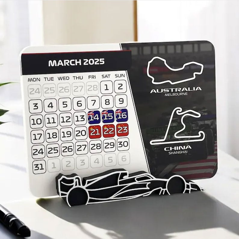 🌈Calendar 1 2025🏎️