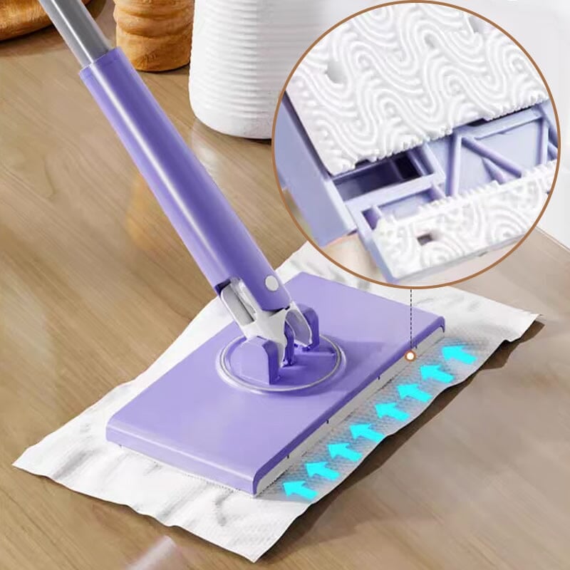 ✨Mini mop cu schimbare automată a cârpei