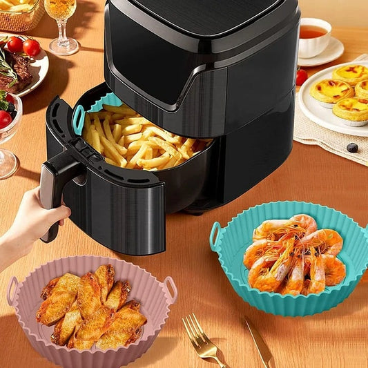 🔥 Cumpără 3 și primești 2 gratuit 🔥Tavă de copt din silicon Air Fryer🥘