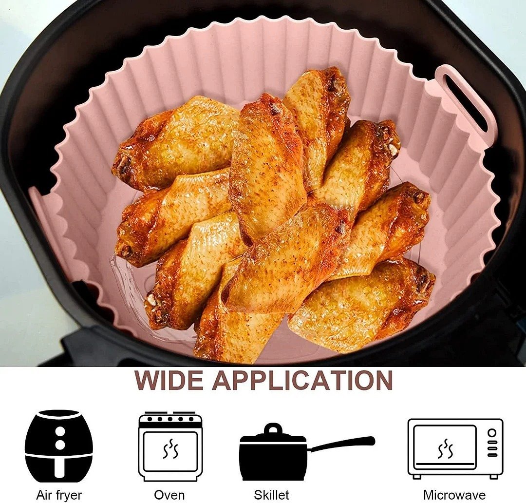 🔥 Cumpără 3 și primești 2 gratuit 🔥Tavă de copt din silicon Air Fryer🥘