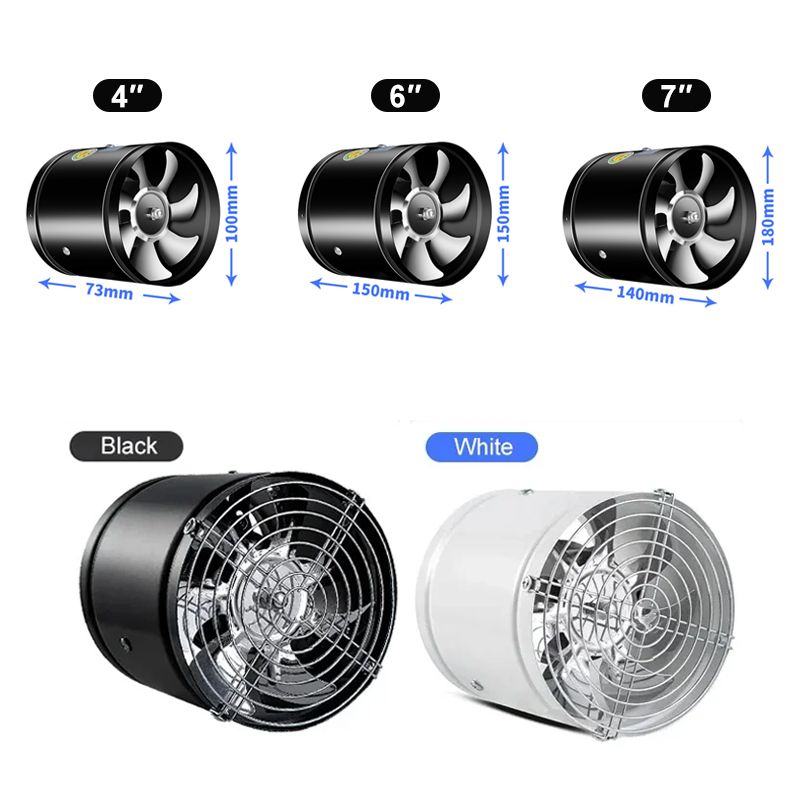 [Super Suction] Ventilator de evacuare multifuncțional, puternic și silentios